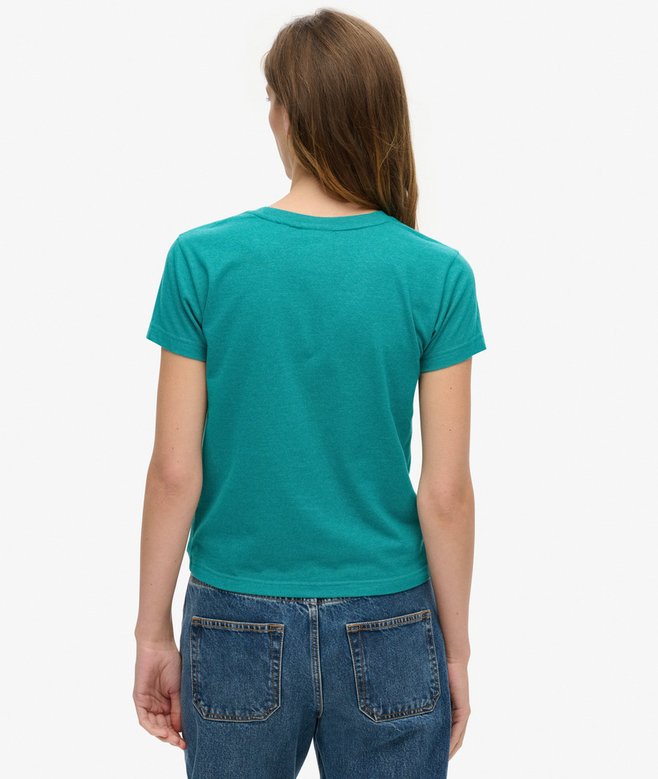 Superdry Camiseta Ajustada Con Estampado Abombado