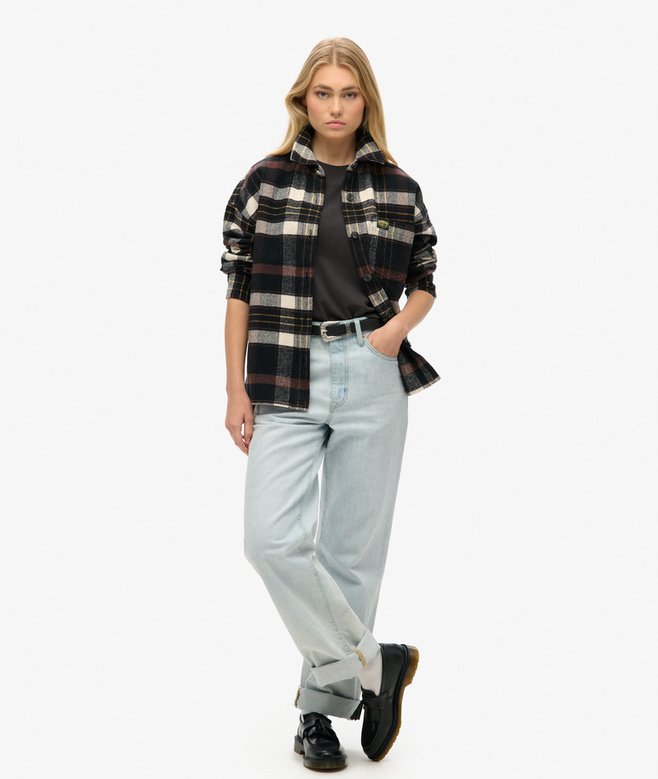 Superdry Camiseta Ajustada Con Logotipo Essential