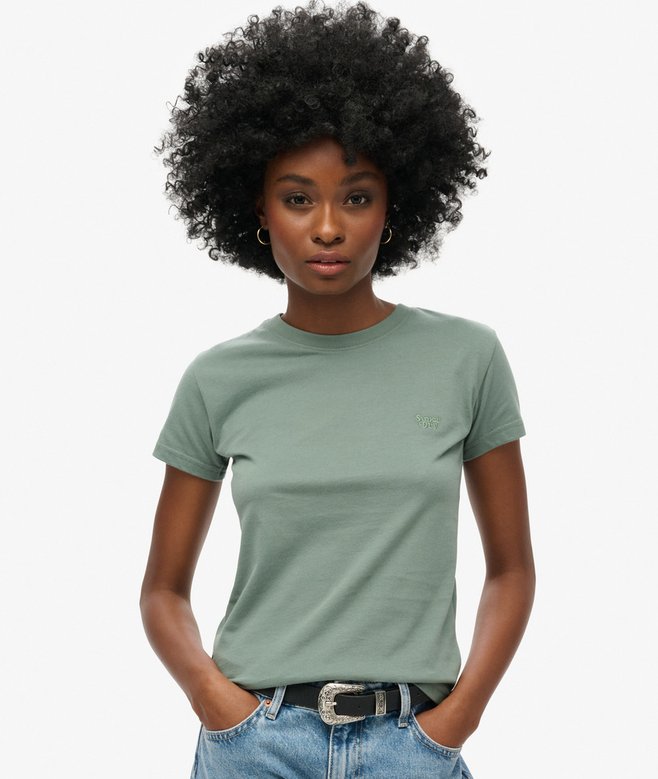 superdry Camiseta ajustada con logotipo Essential