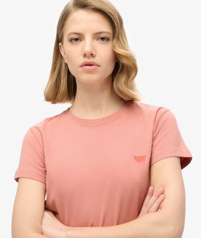 Superdry Camiseta Ajustada Con Logotipo Essential