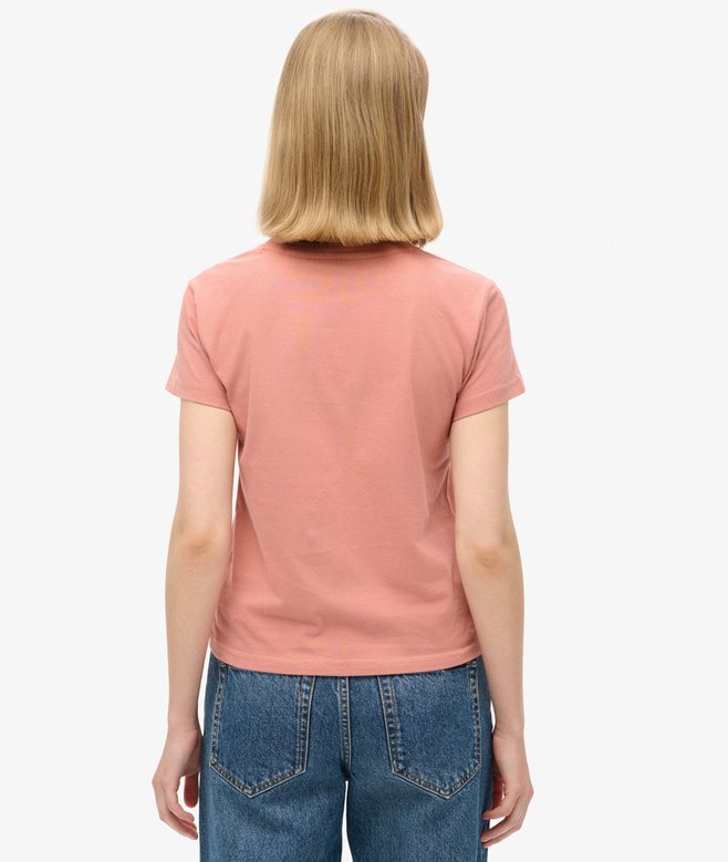 Superdry Camiseta Ajustada Con Logotipo Essential