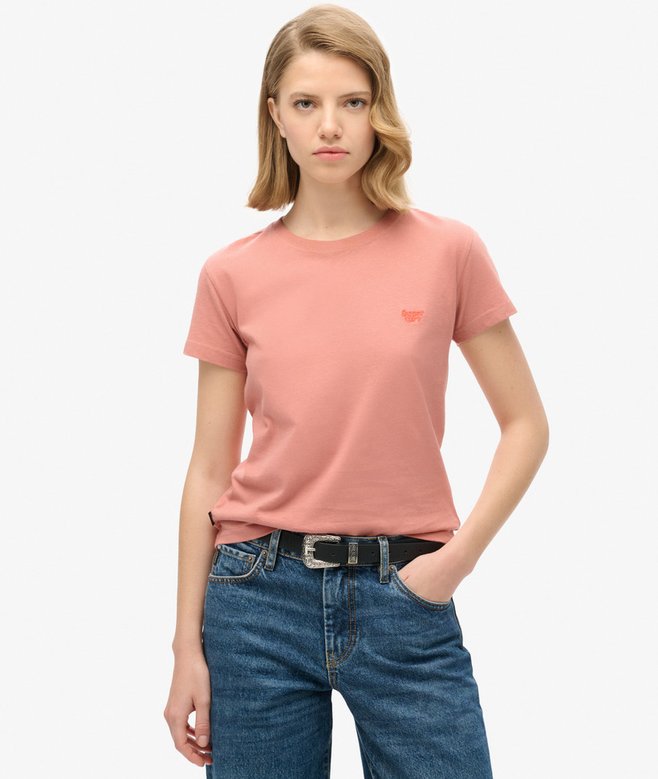 superdry Camiseta ajustada con logotipo Essential