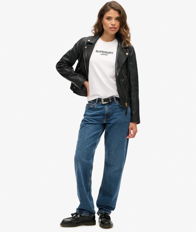 Superdry Camiseta Ajustada Gráfica Sport Luxe