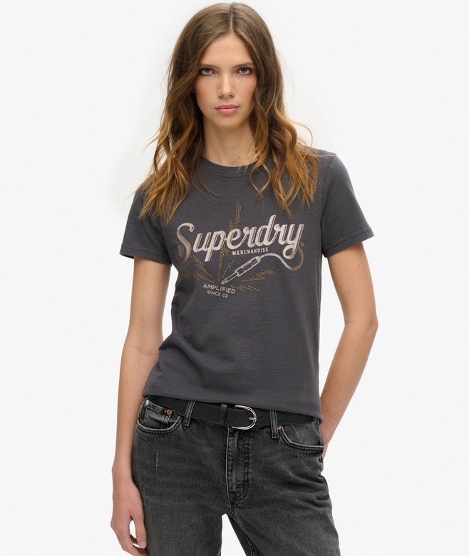 superdry Camiseta ajustada Vintage Merch Store