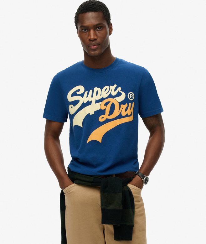 superdry Camiseta clásica College Script