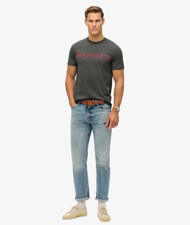 Superdry Camiseta Clásica Con Logotipo Core