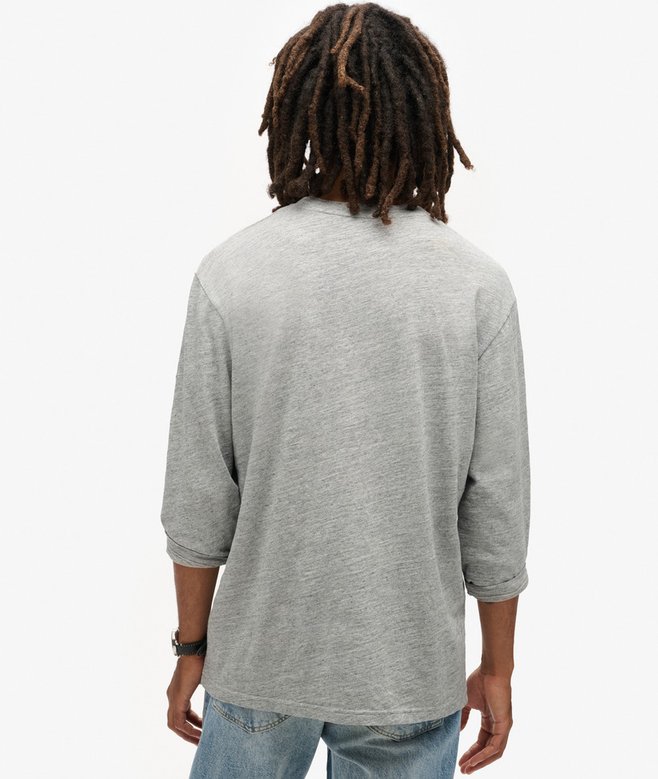 Superdry Camiseta Clásica Gráfica De Manga Larga