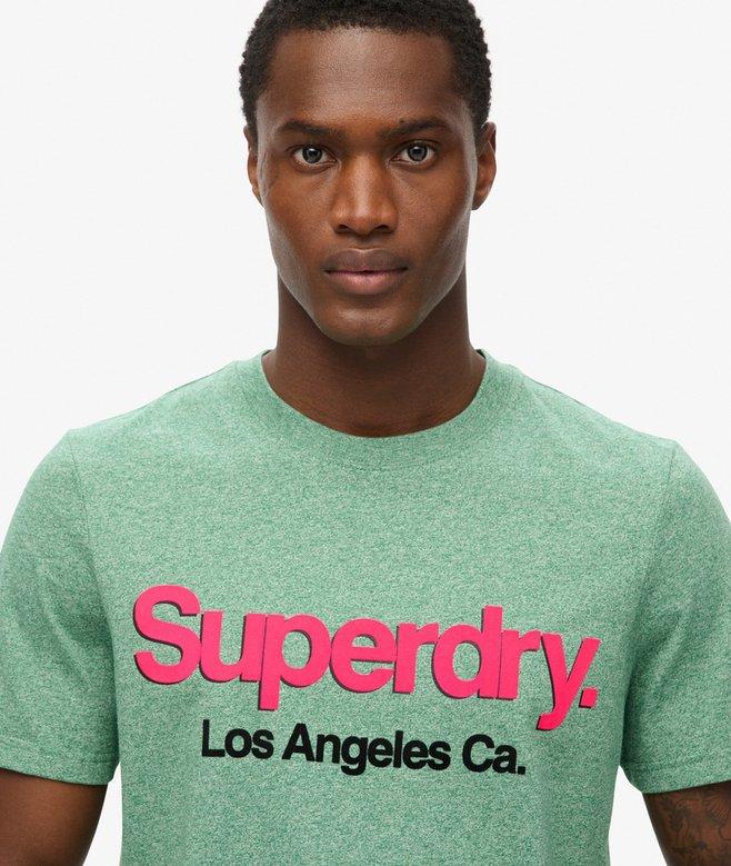 Superdry Camiseta Clásica Lavada Con Logotipo Core