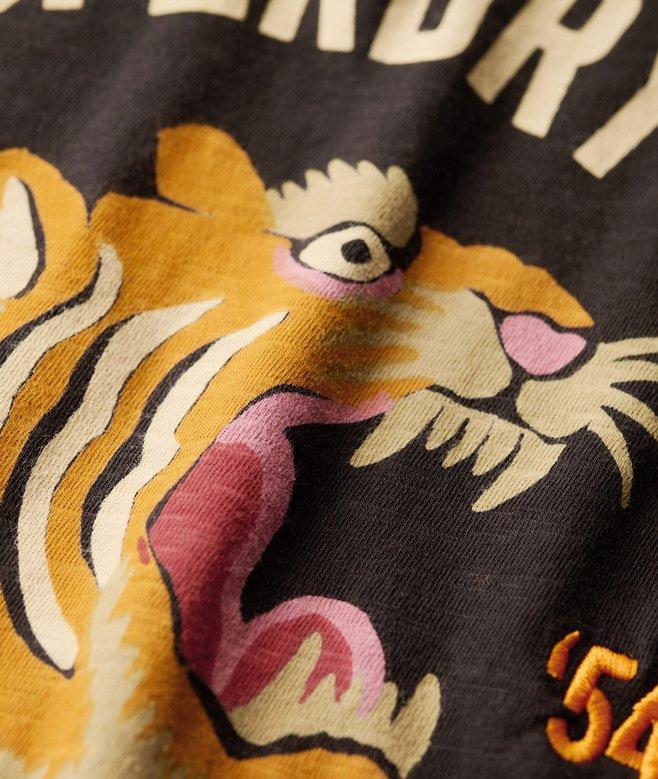 Superdry Camiseta Con Bolsillo Y Bordado Workwear