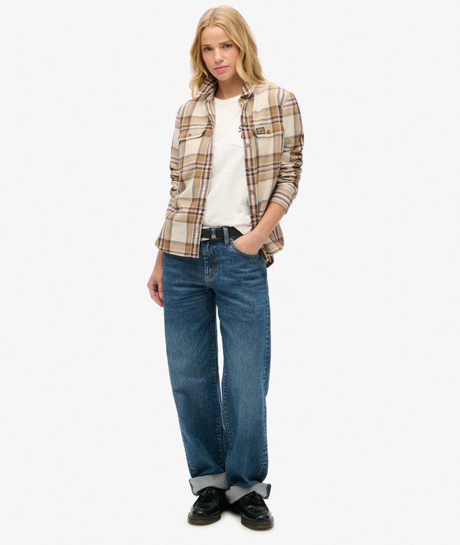 Superdry Camiseta Con Bolsillo Y Bordado Workwear