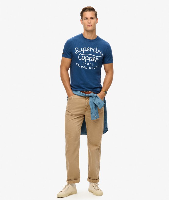 Superdry Camiseta Con Estampado Copper Label