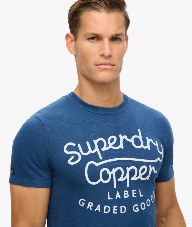 Superdry Camiseta Con Estampado Copper Label
