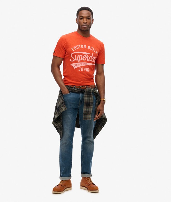 Superdry Camiseta Con Estampado Copper Label