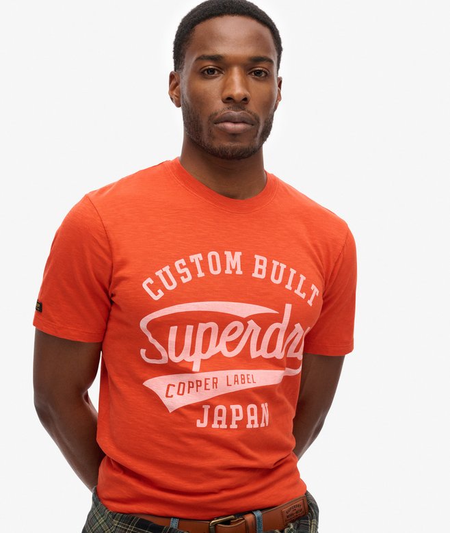 Superdry Camiseta Con Estampado Copper Label