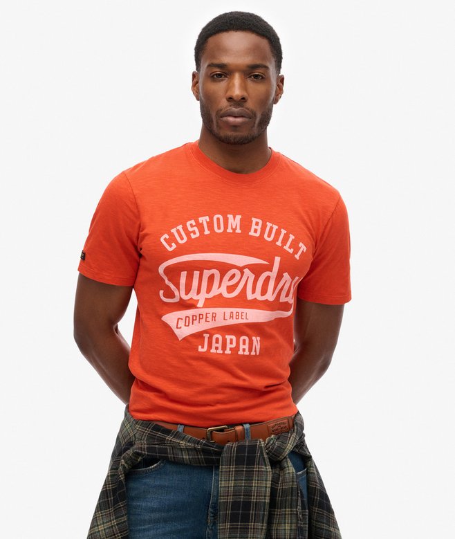 superdry Camiseta con estampado Copper Label