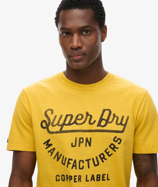 Superdry Camiseta Con Estampado Copper Label