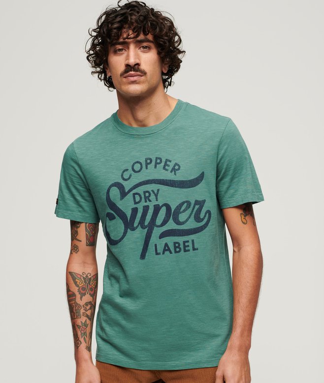 superdry Camiseta con estampado Copper Label