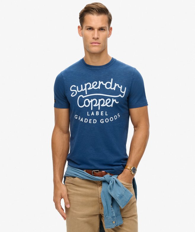 superdry Camiseta con estampado Copper Label