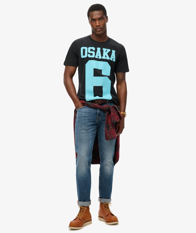 Superdry Camiseta Con Estampado En Relieve Osaka 6