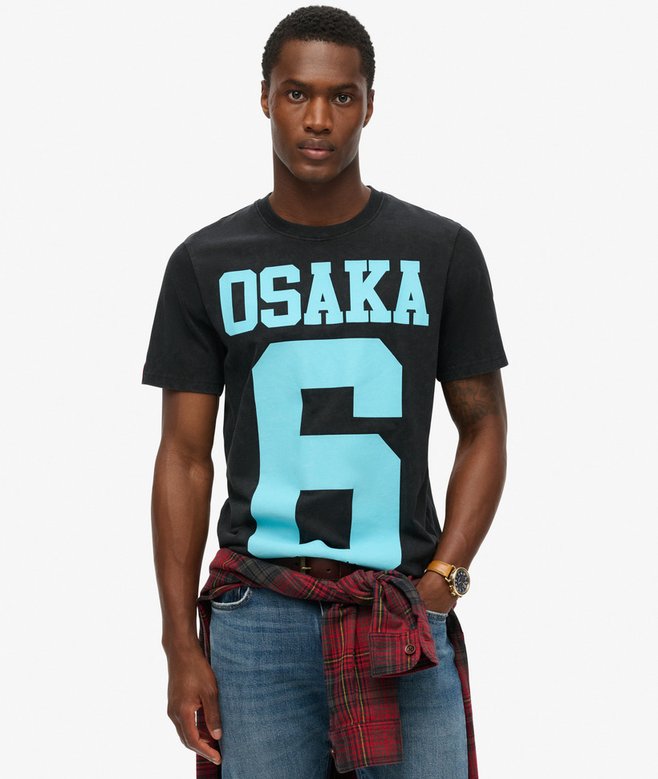 superdry Camiseta con estampado en relieve Osaka 6