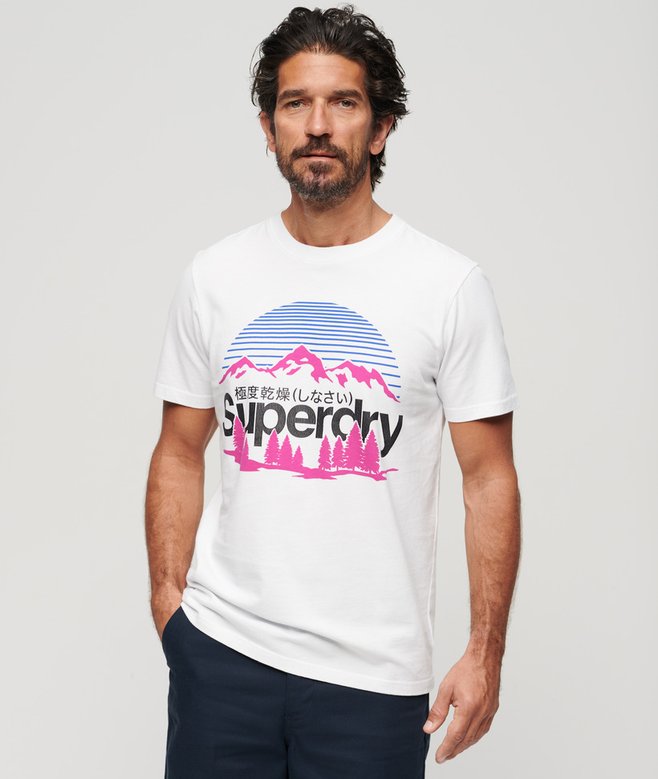 Superdry Camiseta Con Gráfico Great Outdoors