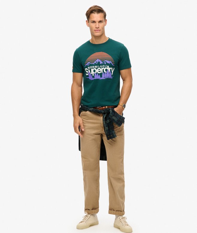 Superdry Camiseta Con Gráfico Great Outdoors