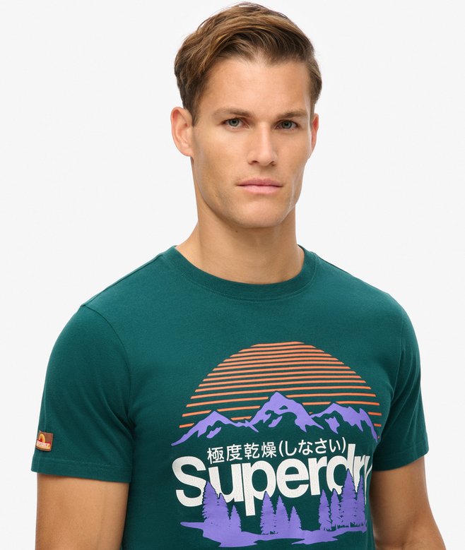 Superdry Camiseta Con Gráfico Great Outdoors