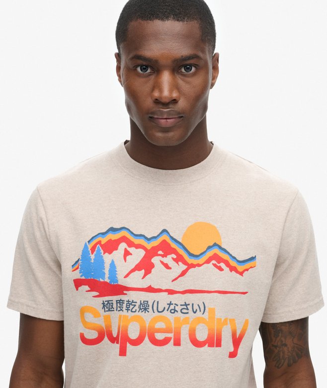 Superdry Camiseta Con Gráfico Great Outdoors