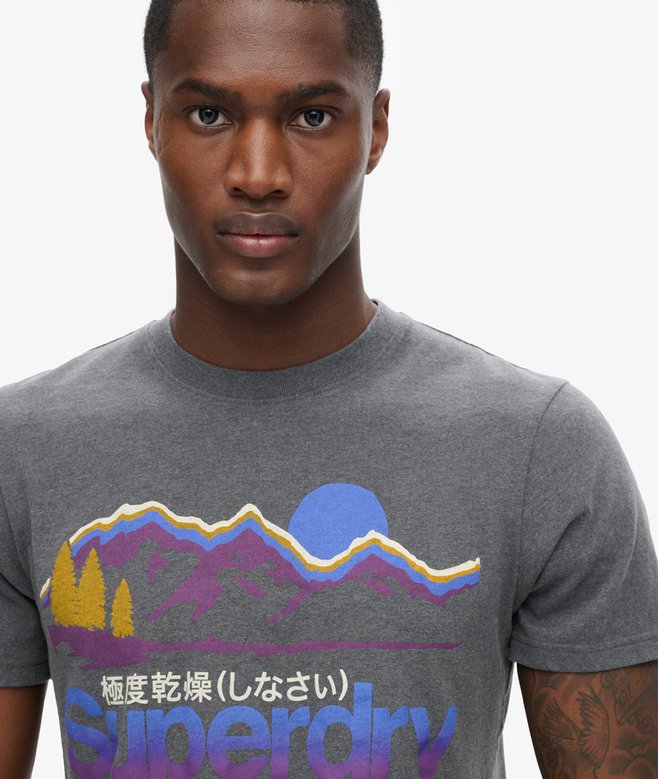 Superdry Camiseta Con Gráfico Great Outdoors