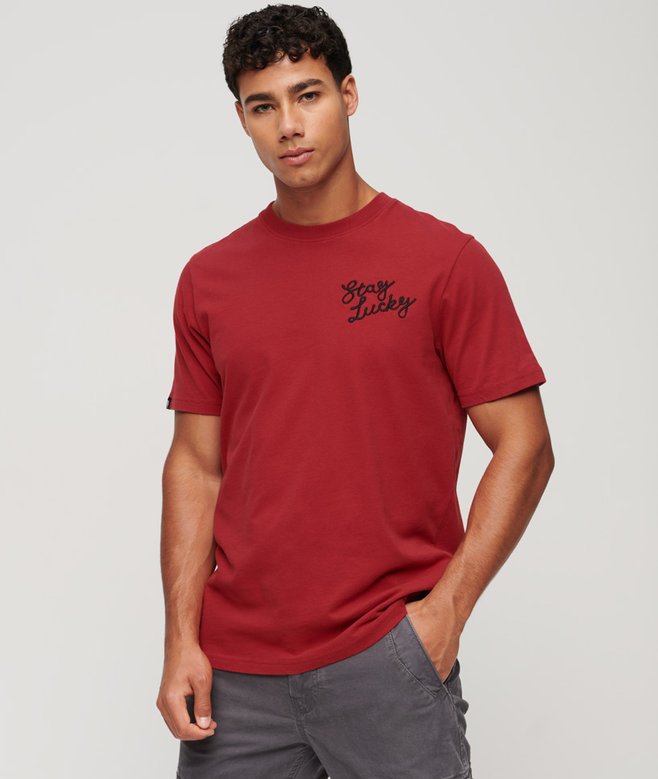 Superdry Camiseta Con Gráfico Stay Lucky