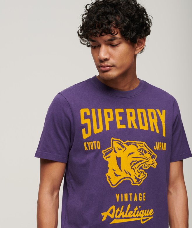 Superdry Camiseta Con Gráfico Track & Field Athletic