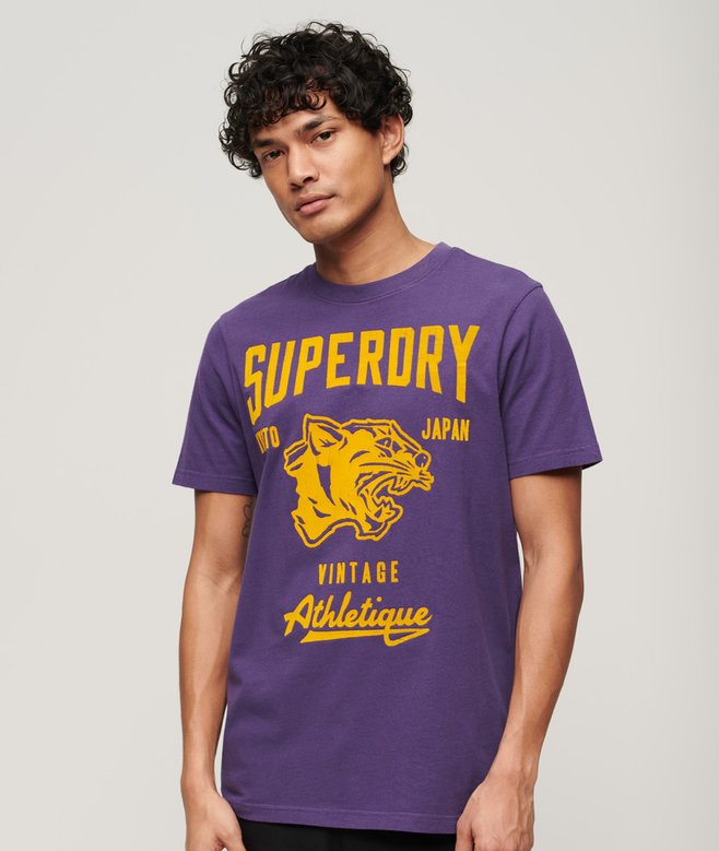 superdry Camiseta con gráfico Track & Field Athletic