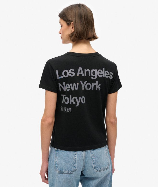 Superdry Camiseta Con Logo Core City