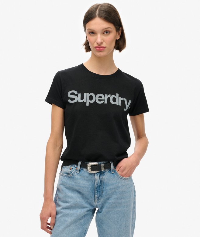 superdry Camiseta con logo Core City