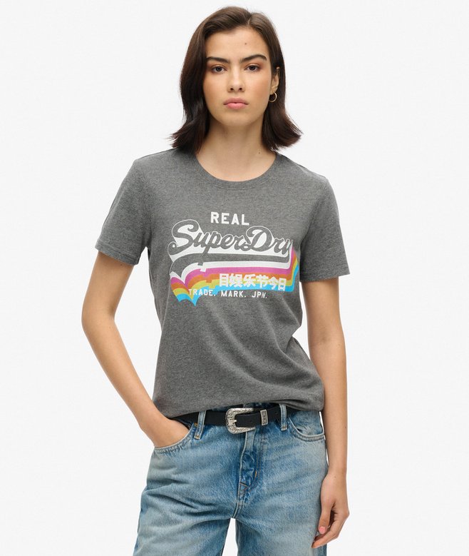 superdry Camiseta con logo Vintage