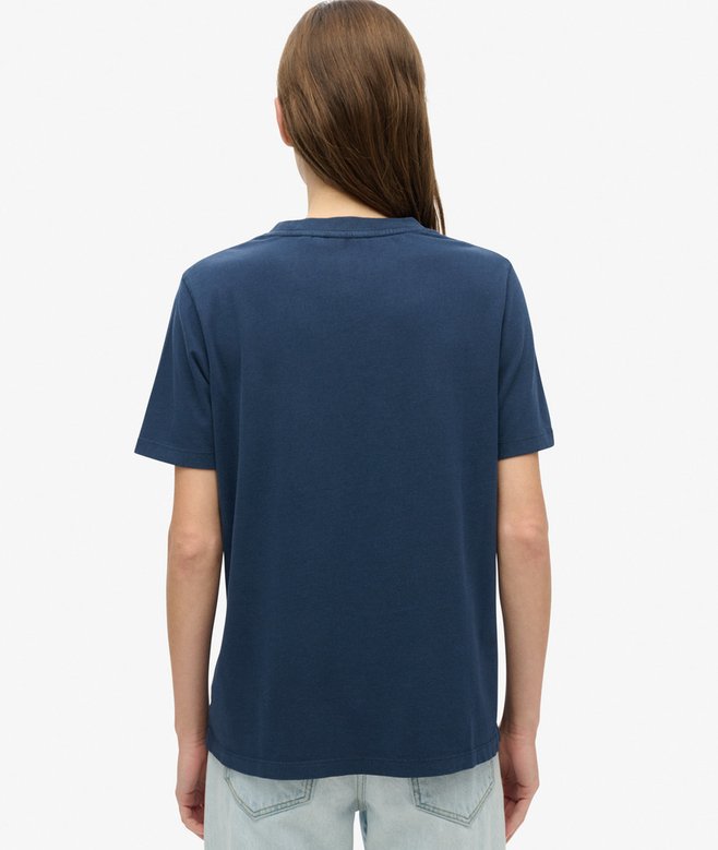 Superdry Camiseta Con Logotipo Bordado Essential