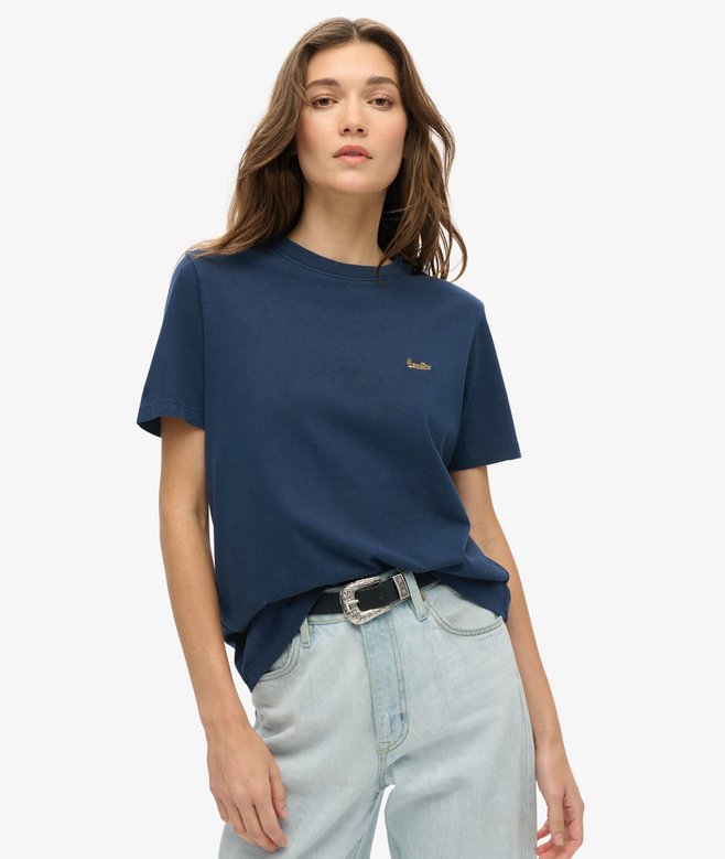 superdry Camiseta con logotipo bordado Essential
