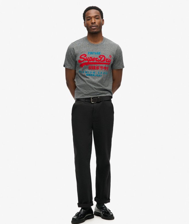 Superdry Camiseta Con Logotipo Duo Vintage