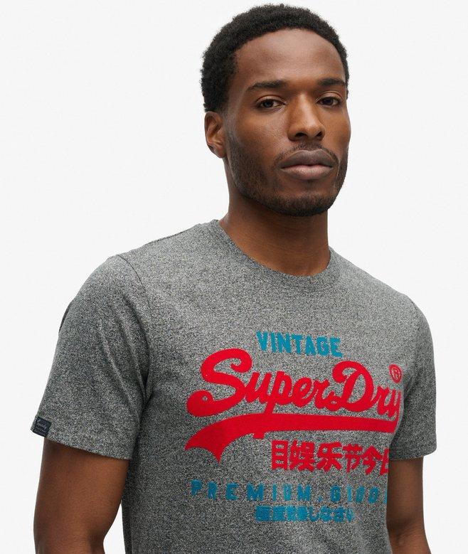Superdry Camiseta Con Logotipo Duo Vintage