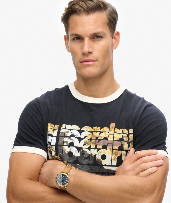 Superdry Camiseta Con Logotipo Photographic
