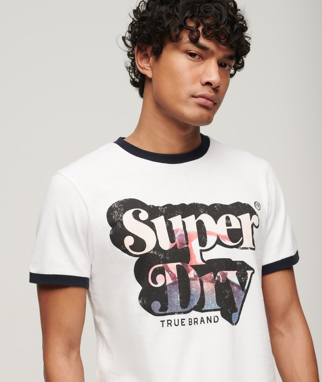 Superdry Camiseta Con Logotipo Photographic