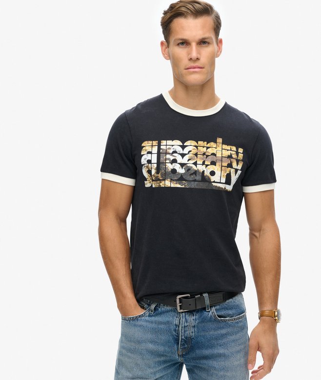 superdry Camiseta con logotipo Photographic