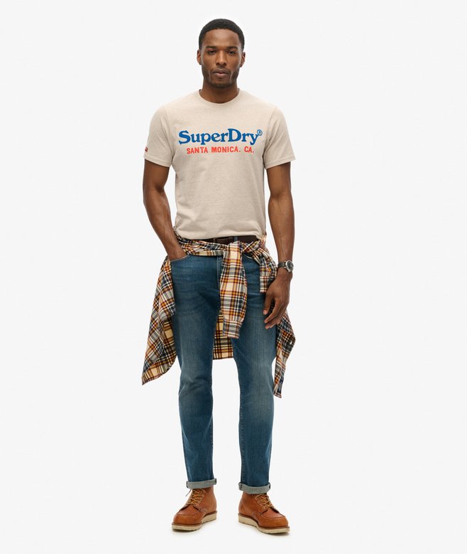 Superdry Camiseta Con Logotipo Venue Duo