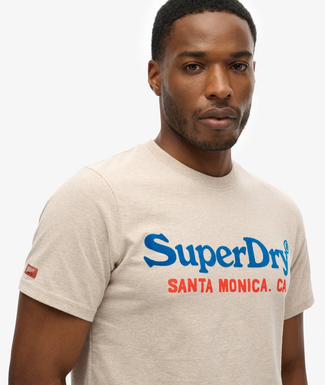 Superdry Camiseta Con Logotipo Venue Duo