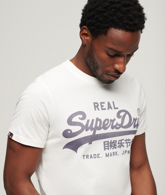 Superdry Camiseta Con Logotipo Vintage Logo