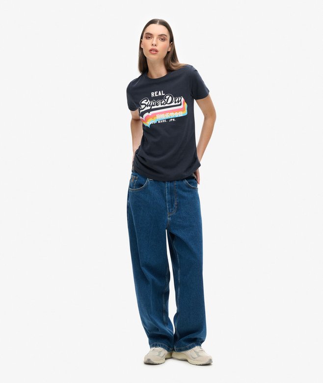 Superdry Camiseta Con Logotipo Vintage Logo