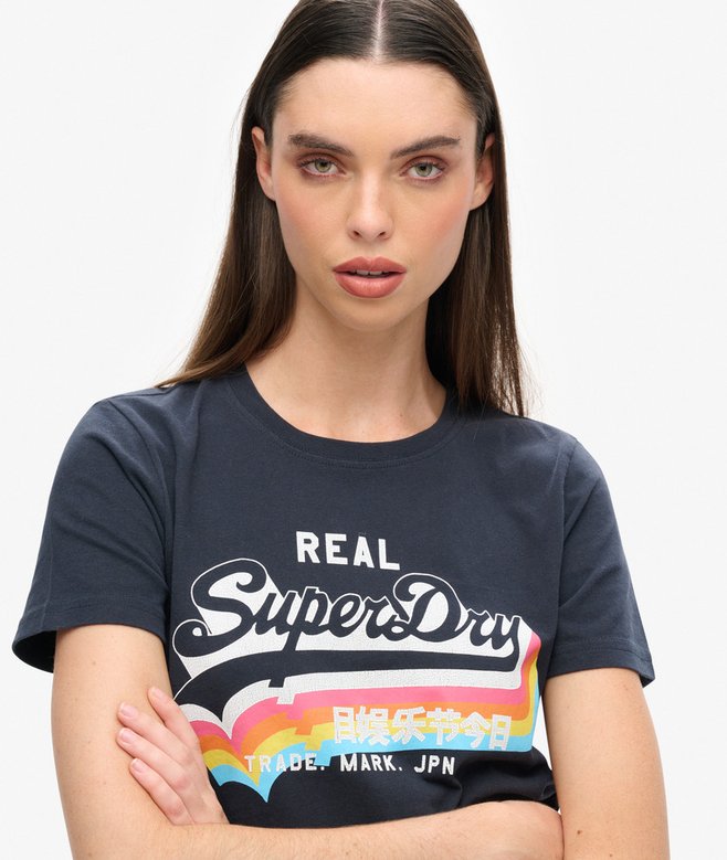 Superdry Camiseta Con Logotipo Vintage Logo
