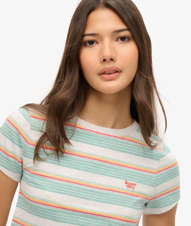Superdry Camiseta Corta A Rayas Vintage