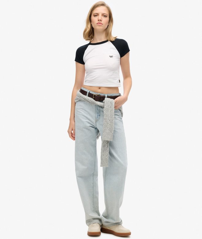 Superdry Camiseta Corta Baseball Baby