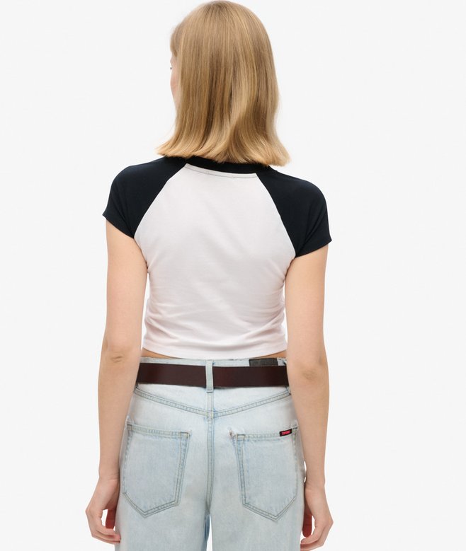 Superdry Camiseta Corta Baseball Baby